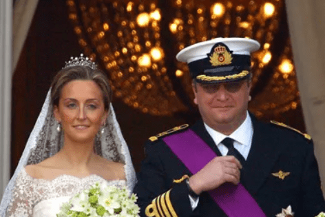 Prince Laurent Mariage